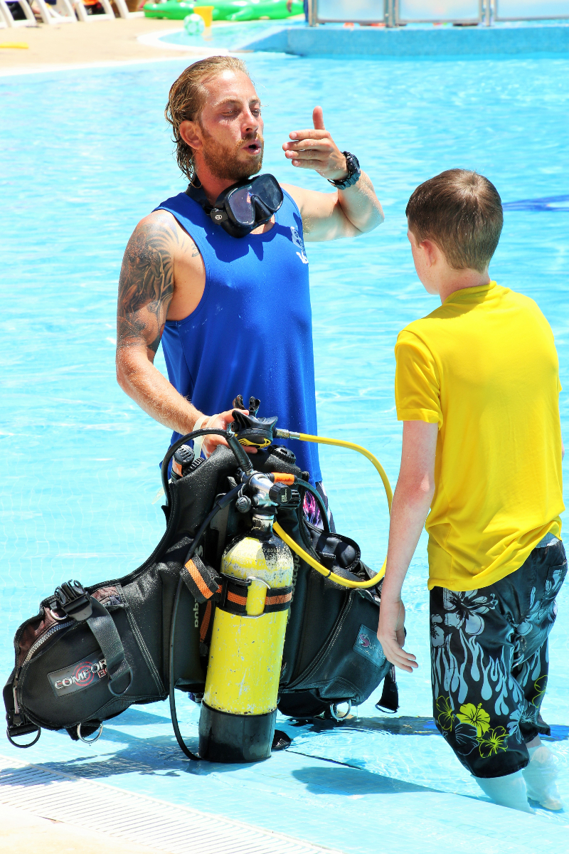 Bautismo de Buceo en Tenerife desde Puerto Colón 2
